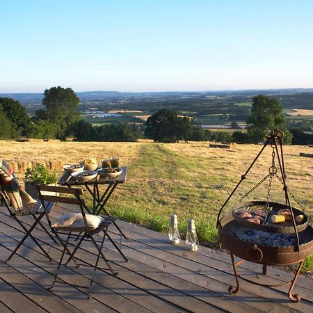 Tilbury Shepherd Huts With Hot Tubs Plus Holiday Cottages West Bagborough Exterior foto
