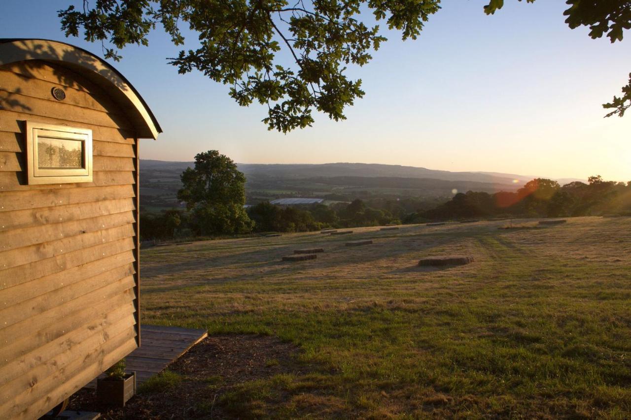 Tilbury Shepherd Huts With Hot Tubs Plus Holiday Cottages West Bagborough Exterior foto