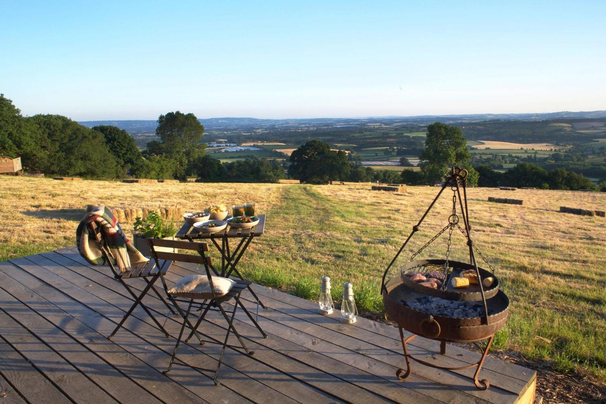 Tilbury Shepherd Huts With Hot Tubs Plus Holiday Cottages West Bagborough Exterior foto